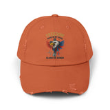 Freedom Runs In My Veins Distressed Cap