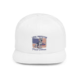 Proud Veteran Snapback Cap | Loyal Protector Hat with German Shepard