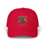 Classic Dad Cap with 'Tread On Me' Design