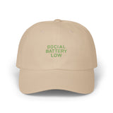 Social Battery Low Dad Cap