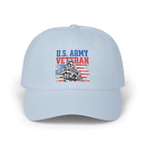 U.S. Army Veteran Classic Dad Cap | Baseball Hat for Proud Veterans, Military Gifts, Patriotic Apparel, Everyday Wear