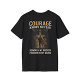 Courage Knows No Fear T-Shirt