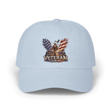Veteran Eagle Dad Cap – American Flag Patriotic Baseball Hat