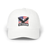 Patriotic Veteran Dad Cap, USA Flag Hat, Gifts for Veterans, Embroidered Baseball Cap, Casual Everyday Wear