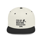 CEO of Bedtime Negotiations Snapback Cap