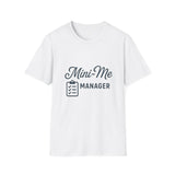 Mini-Me Manager T-Shirt, Cute Parent-Child Matching Shirt