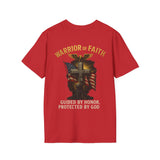 Guided by Honor, Protected by God (Patriotic Cross & Flag)