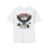 Support Our Veterans T-Shirt | Unisex Softstyle Tee