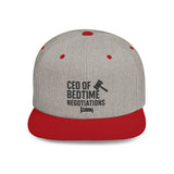CEO of Bedtime Negotiations Snapback Cap