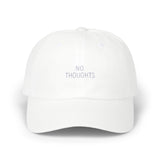 Stylish Dad Cap - 'No Thoughts'