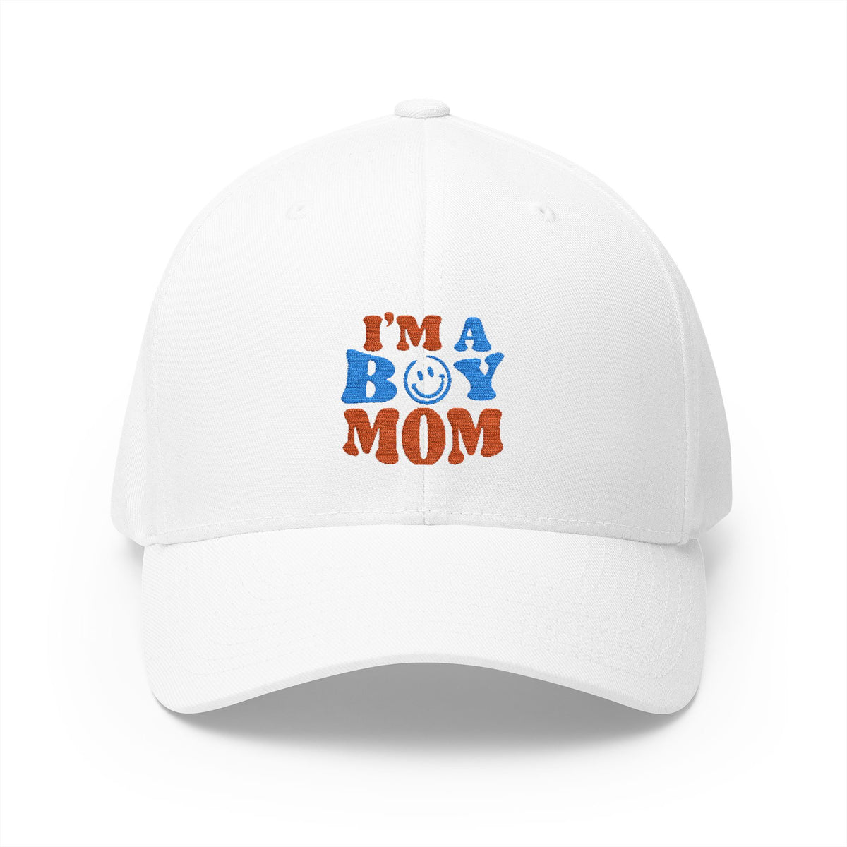 Hat - Boy Moms Are Brave and Dedicated Embroidered Cap