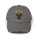 Distressed Cap - "Defend What's Sacred"