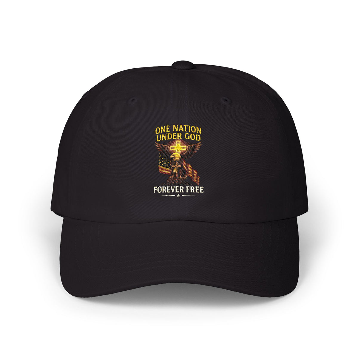 Dad Cap — Vintage Sunset Eagle