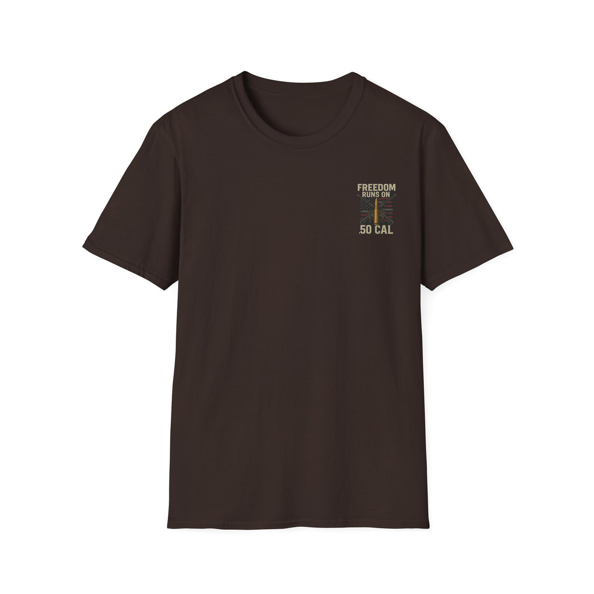 Freedom Runs on 50 Cal T-Shirt, Unisex