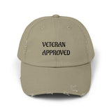 Veteran Approved Distressed Cap | Unisex Hat for Casual Style | Ideal for Veterans Day, Gift for Military Families, Everyday Wear, [...]