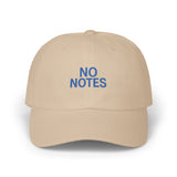 NO NOTES Classic Dad Cap