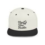 Nap Time Hustler Flat Bill Snapback