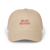 Busy Relaxing Dad Cap