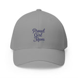 Proud Girl Mom Cap, Adjustable Baseball Hat, Gift for Mothers, Casual Wear, Embroidered Cap for Moms
