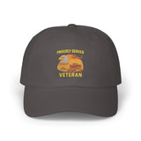Veteran Dad Cap, proudly served veteran