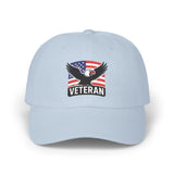 Patriotic Veteran Dad Cap, USA Flag Hat, Gifts for Veterans, Embroidered Baseball Cap, Casual Everyday Wear