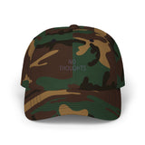 Stylish Dad Cap - 'No Thoughts'
