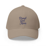 Proud Girl Mom Cap, Adjustable Baseball Hat, Gift for Mothers, Casual Wear, Embroidered Cap for Moms