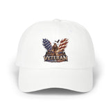 Veteran Eagle Dad Cap – American Flag Patriotic Baseball Hat